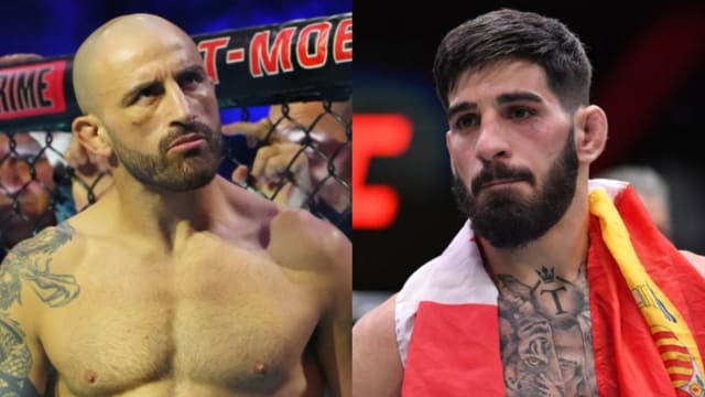 Alexander Volkanovski Ilia Topuria UFC 298